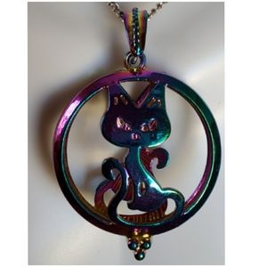 Titanium Stainless Steel Aroma Therapy Pendant